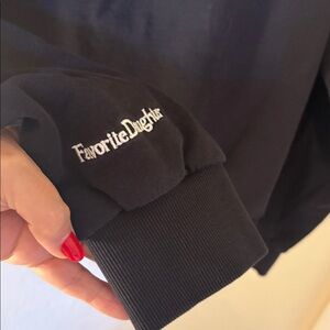 Favorite Daughter Black Sweatshirt